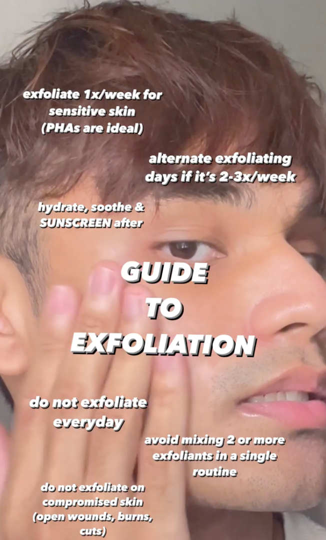 Showing 6 exfoliating tips.